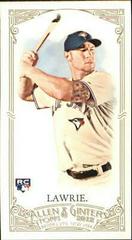 Brett Lawrie [Mini] #122 Baseball Cards 2012 Topps Allen & Ginter Prices