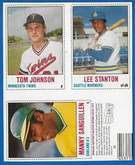Johnson, Sanguillen, Stanton [L Panel Hand Cut] Baseball Cards 1978 Hostess Prices