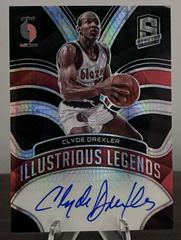 Clyde Drexler [Asia] #ILS-CLY Basketball Cards 2021 Panini Spectra Illustrious Legends Signatures Prices