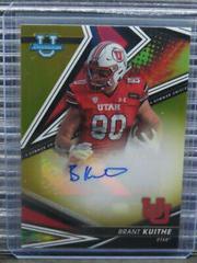 Brant Kuithe [Gold] Football Cards 2022 Bowman's Best University Autographs Prices