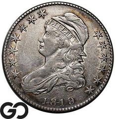 1819 Coins Capped Bust Half Dollar Prices