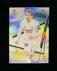 Luka Modric [Refractor] Soccer Cards 2020 Topps Finest UEFA Champions League Prices