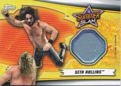 Seth Rollins Wrestling Cards 2019 Topps WWE SummerSlam Mat Relics Prices