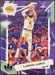 LeBron James [Violet] #35 Basketball Cards 2022 Panini Court Kings Prices