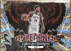 Giannis Antetokounmpo [Laser] #8 Basketball Cards 2023 Panini Donruss Unleashed Prices