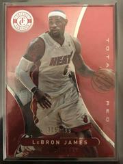 LeBron James [Totally Red] Basketball Cards 2012 Panini Totally Certified Prices