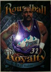 Karl Malone [Refractor] Basketball Cards 1998 Topps Roundball Royalty Prices