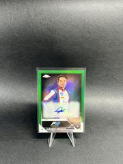 Clement Novalak [Green Refractor] #CAC-CN Racing Cards 2023 Topps Chrome Formula 1 Autograph Prices