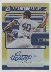 Luis Severino [Gold] Baseball Cards 2021 Panini Donruss Optic Signature Series Prices