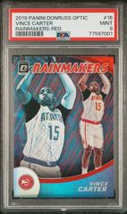 Vince Carter [Red] Basketball Cards 2019 Panini Donruss Optic Rainmakers Prices