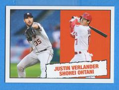 Justin Verlander, Shohei Ohtani #33 Baseball Cards 2019 Topps Throwback Thursday Prices
