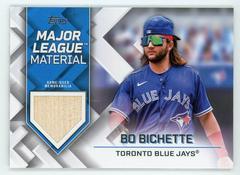 Bo Bichette [Series 2] Baseball Cards 2022 Topps Major League Material Relics Prices