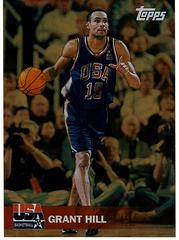 Grant Hill [Gold] #32 Basketball Cards 2000 Topps Team USA Basketball Prices