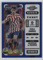 Pablo Barrios [Blue] #294 Soccer Cards 2022 Panini Chronicles La Liga Prices