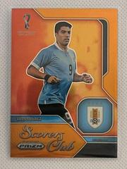 Luis Suarez [Orange] Soccer Cards 2022 Panini Prizm World Cup Scorers Club Prices