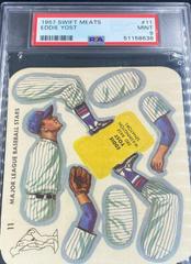 Eddie Yost Baseball Cards 1957 Swift Meats Prices