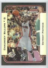 Chauncey Billups [Chrome Refractor] Basketball Cards 2003 Bowman Prices