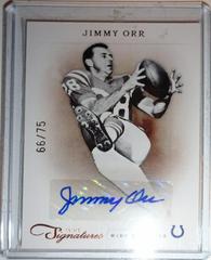 Jimmy Orr [Autograph Bronze] #94 Football Cards 2011 Panini Prime Signatures Prices