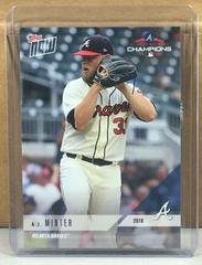 A.J. Minter Baseball Cards 2018 Topps Now Postseason Prices