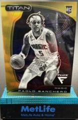 Paolo Banchero [Gold] #40 Basketball Cards 2022 Panini Flux Titan Prices