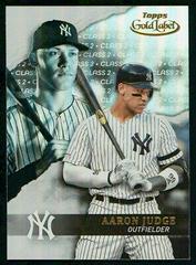 Aaron Judge [Class 2 Black] #62 Baseball Cards 2020 Topps Gold Label Prices