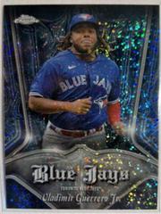Vladimir Guerrero Jr. [Champagne Gold Speckle] #P-13 Baseball Cards 2022 Topps Chrome Pinstriped Prices