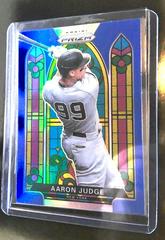 Aaron Judge [Blue Prizm] #SG-5 Baseball Cards 2021 Panini Prizm Stained Glass Prices