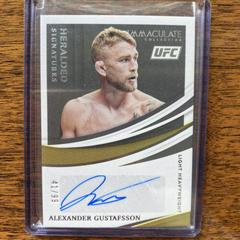 Alexander Gustafsson Ufc Cards 2021 Panini Immaculate UFC Heralded Signatures Prices