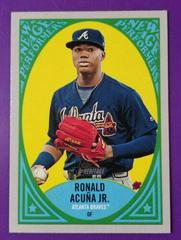 Ronald Acuna Jr Baseball Cards 2019 Topps Heritage New Age Performers Prices
