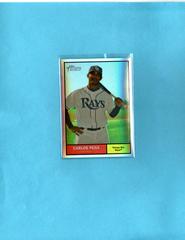Carlos Pena [Black Refractor] #C121 Baseball Cards 2010 Topps Heritage Chrome Prices