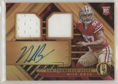 Nick Bosa [Rookie Jersey Autograph Double] Football Cards 2019 Panini Gold Standard Prices