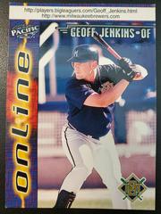 Geoff Jenkins #399 Baseball Cards 1998 Pacific Online Prices