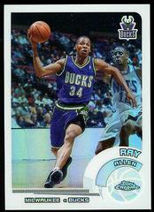 Ray Allen [White Refractor] Basketball Cards 2002 Topps Chrome Prices