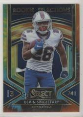 Devin Singletary [Tie Dye Prizm] #18 Football Cards 2019 Panini Select Rookie Selections Prices