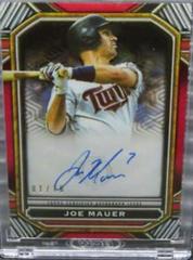 Joe Mauer [Red] Baseball Cards 2023 Topps Tribute Iconic Perspectives Autographs Prices