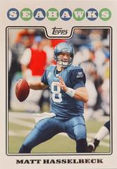 Matt Hasselbeck #7 Football Cards 2008 Topps Prices