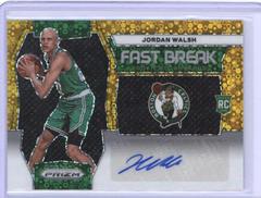 Jordan Walsh [Gold] #25 Basketball Cards 2023 Panini Prizm Fast Break Rookie Autograph Prices