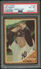 Hal Reniff [Pitching Green Tint] #139 Baseball Cards 1962 Topps Prices