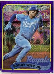 Bobby Witt Jr. [Purple] #T89C-85 Baseball Cards 2024 Topps 1989 Chrome Silver Pack Prices