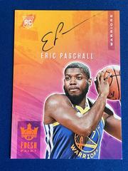 Eric Paschall [Citrine] #FP-EPA Basketball Cards 2019 Panini Court Kings Fresh Paint Autographs Prices