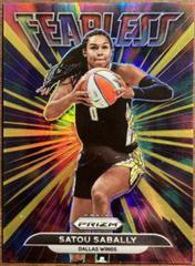 Satou Sabally [Gold] #6 Basketball Cards 2022 Panini Prizm WNBA Fearless Prices