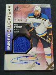 Ryan O'Reilly [Patch] Hockey Cards 2021 SP Game Used Inked Sweaters Autograph Prices