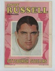 Andy Russell Football Cards 1971 Topps Pin Ups Prices