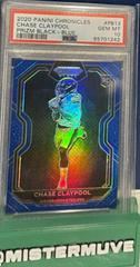 Chase Claypool [Blue] #PB-13 Football Cards 2020 Panini Chronicles Prizm Black Prices