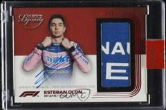 Esteban Ocon [Red] #DAP-EOII Racing Cards 2022 Topps Dynasty Formula 1 Autograph Patch Prices