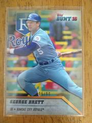 George Brett [Topaz] #103 Baseball Cards 2016 Topps Bunt Prices