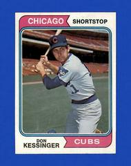 Don Kessinger Baseball Cards 1974 Topps Prices