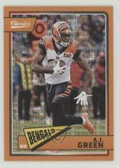 A.J. Green [Timeless Tributes Orange] #21 Football Cards 2018 Panini Classics Prices