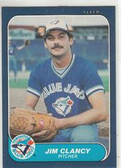 Jim Clancy #56 Baseball Cards 1986 Fleer Prices