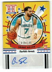 Grant Riller Basketball Cards 2020 Panini Chronicles Hometown Heroes Rookie Autographs Prices